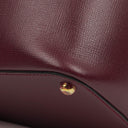 Cartier Must De Cartier Burgundy Leather Small Bucket Bag