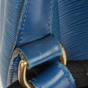 Louis Vuitton Petit Noe Blue EPI Leather Shoulder Bag