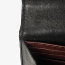 Chanel Long Flap Black Quillted Lambskin Wallet