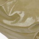 Loewe Olive Green Aire Patent Leather Anagram Nappa Shoulder Bag