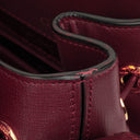 Cartier Must De Cartier Burgundy Leather Small Bucket Bag