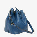 Louis Vuitton Petit Noe Blue EPI Leather Shoulder Bag