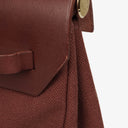 Hermes Herbag Toile Vache Hunter Havane MM 2 In 1 Bag