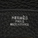 Hermès Birkin 35 In Black Fjord With Palladium Hardware