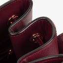 Cartier Must De Cartier Burgundy Leather Small Bucket Bag