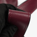 Cartier Must De Cartier Burgundy Leather Small Bucket Bag