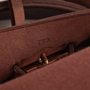Hermes Herbag Toile Vache Hunter Havane MM 2 In 1 Bag