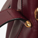 Cartier Must De Cartier Burgundy Leather Small Bucket Bag