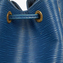 Louis Vuitton Petit Noe Blue EPI Leather Shoulder Bag