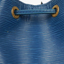 Louis Vuitton Petit Noe Blue EPI Leather Shoulder Bag