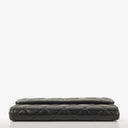 Chanel Long Flap Black Quillted Lambskin Wallet