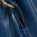 Louis Vuitton Petit Noe Blue EPI Leather Shoulder Bag