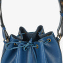 Louis Vuitton Petit Noe Blue EPI Leather Shoulder Bag