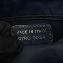 Christian Dior Navy Trotter Logo Canvas Large Crossbody Bag