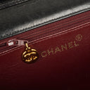 Chanel Medium Classic Single Flap Bag Black Quilted Lambskin With 24K Gold-Plated Hardware