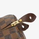 Louis Vuitton Speedy 30 Damier Ebene Coated Canvas Handbag