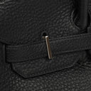 Hermès Birkin 35 In Black Fjord With Palladium Hardware