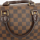 Louis Vuitton Speedy 30 Damier Ebene Coated Canvas Handbag