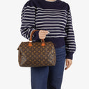Louis Vuitton Speedy 30 Monogram Canvas Handbag