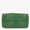 Louis Vuitton Speedy 25 Green EPI Leather Handbag