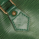 Louis Vuitton Speedy 25 Green EPI Leather Handbag