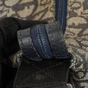 Christian Dior Navy Trotter Logo Canvas Large Crossbody Bag