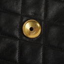 Chanel Medium Classic Single Flap Bag Black Quilted Lambskin With 24K Gold-Plated Hardware