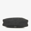 Salvatore Ferragamo Gancini Black Canvas Bag