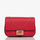 Fendi Vitello Century Opaco Nano Baguette Belt Charm