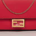 Fendi Vitello Century Opaco Nano Baguette Belt Charm