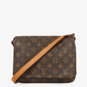 Louis Vuitton Musette Tango Monogram Canvas Shoulder Bag