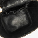 Chanel Black Leather Vanity Case