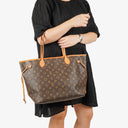 Louis Vuitton Neverfull MM Monogram Canvas Tote Bag