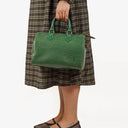 Louis Vuitton Speedy 25 Green EPI Leather Handbag