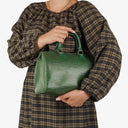 Louis Vuitton Speedy 25 Green EPI Leather Handbag