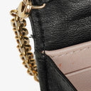 Christian Dior Cannage Black Quilted Leather Continental Wallet