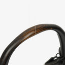 Gucci Brown GG Monogram Canvas Wooden Handle Hobo Bag