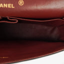 Chanel Vintage Medium Timeless Classic Double Flap Bag Black Quilted Lambskin 24K Gold-Plated Hardware And Mademoiselle Chain