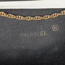 Chanel Quilted White Leather Single Flap Bag