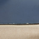 Hermes Herbag Natural/Navy Toile Vache Hunter 2 In 1 Bag