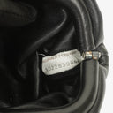 Bottega Veneta Nano Pouch With Strap In Black Calfskin