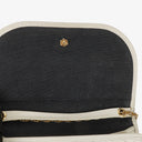Chanel Quilted White Leather Single Flap Bag