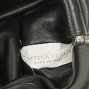 Bottega Veneta Nano Pouch With Strap In Black Calfskin