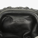 Bottega Veneta Nano Pouch With Strap In Black Calfskin