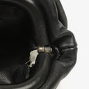 Bottega Veneta Nano Pouch With Strap In Black Calfskin