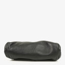 Bottega Veneta Nano Pouch With Strap In Black Calfskin