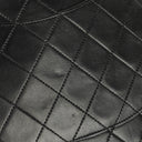 Chanel Vintage Medium Timeless Classic Double Flap Bag Black Quilted Lambskin 24K Gold-Plated Hardware And Mademoiselle Chain