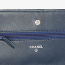 Chanel Quilted Patent Leather Wallet On Chain WOC