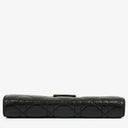 Christian Dior Black Miss Dior Cannage Lambskin Wallet on Chain
