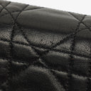 Christian Dior Black Miss Dior Cannage Lambskin Wallet on Chain
